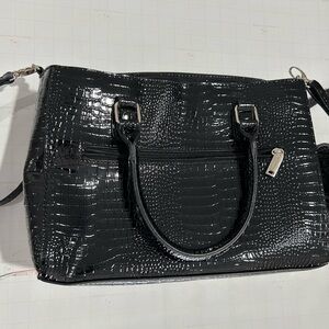 Wine Purse, Black Primeware insulated bag, used